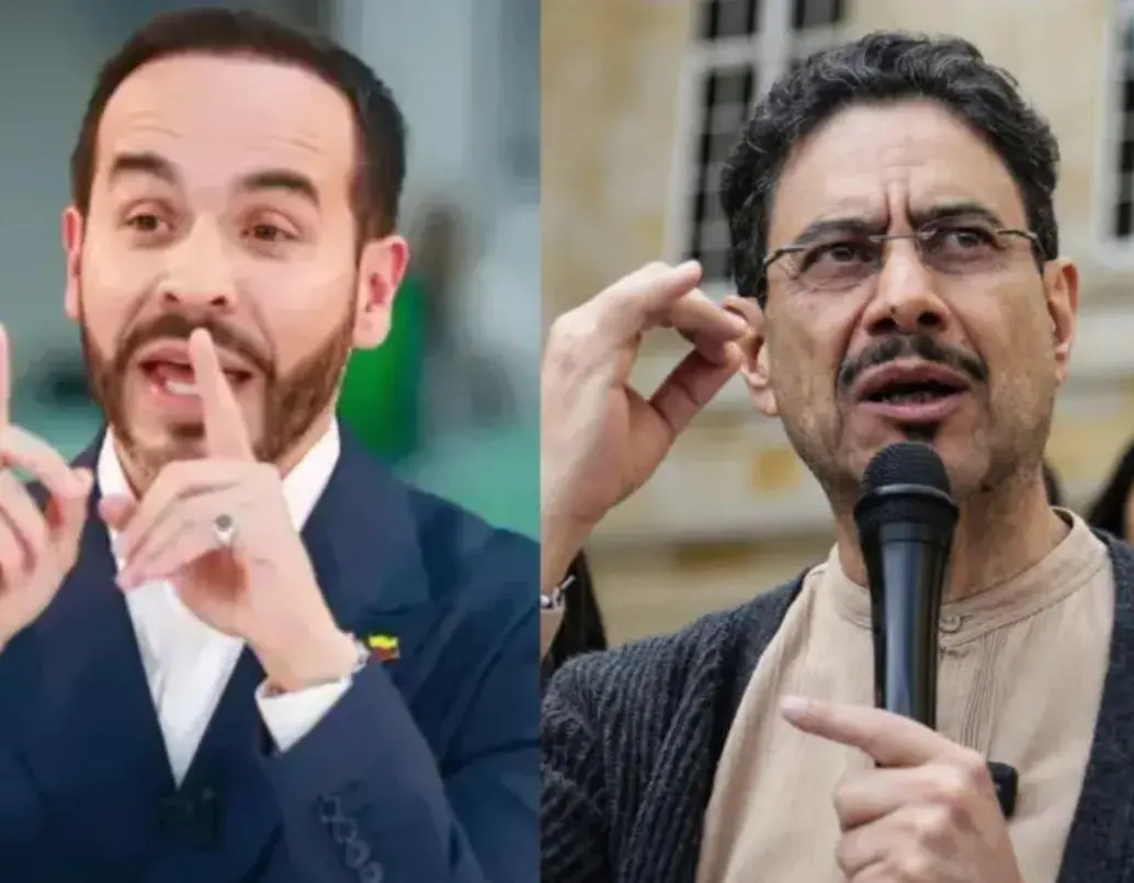 Abelardo De la Espriella e Iván Cepeda. Fotos: El Colombiano y Colprensa