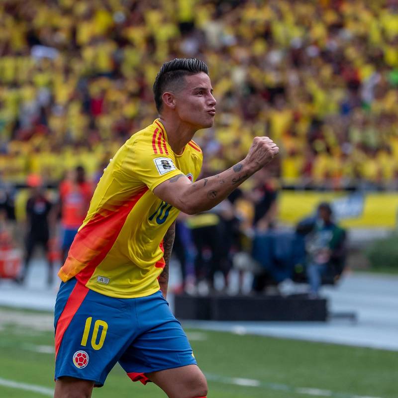 James Rodríguez cerró un gran año con la Selección Colombia, pero está gestionando cuál será su futuro en los clubes. FOTO : Juan Antonio Sánchez