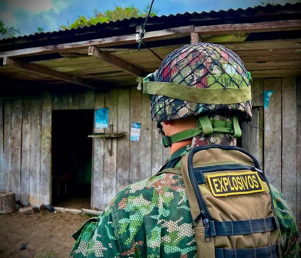 El Ejército y la Armada están copando los alrededores de la vereda La Siberia, de San José del Guaviare. FOTO DE REFERENCIA CORTESÍA EJÉRCITO.