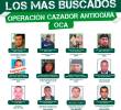 Alias Chuzo estaba en el cartel de los más buscados del departamento de Antioquia. FOTO: GOBERNACIÓN