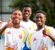 Los jugadores de la Selección Colombia sub 17, dirigidos por Fredy Hurtado están listos para el arranque de la Copa Imposible desde este domingo en Medellín. FOTO CORTESÍA FCF