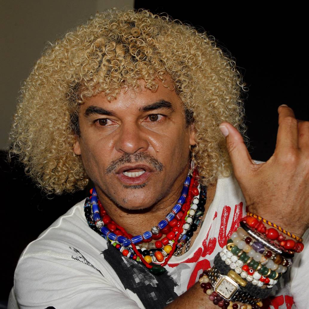 Descripción: Futbolista colombiano capitán de la Selección Colombiano. Personajes: Carlos Valderrama "El Pibe". Fecha de evento: 19/12/2013. FOTO: EL COLOMBIANO