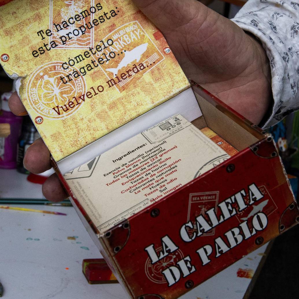 La icónica “Caleta de Pablo” creada por el artista Juan Fernando Sánchez Suárez. Foto: Julio César Herrera Echeverri.