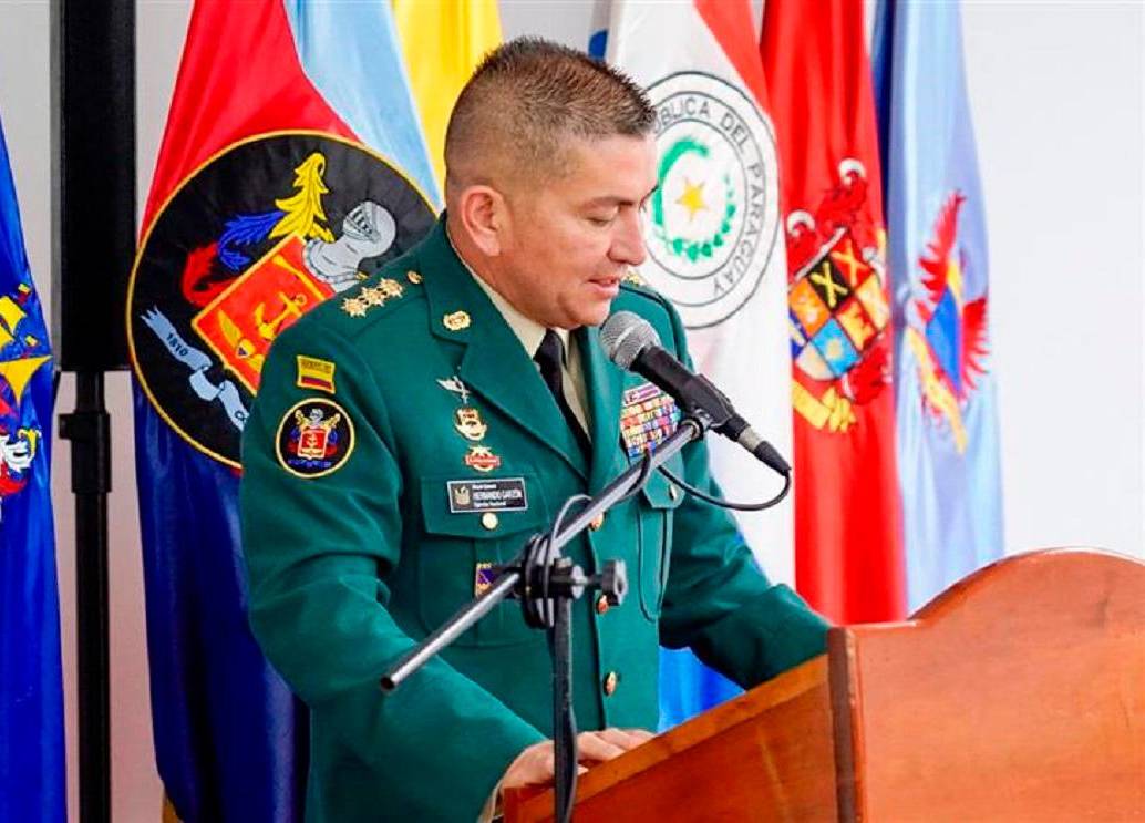 Mayor general (r) Hernando Garzón Rey, inspector general de las Fuerzas Militares, fue llamado a calificar servicios. FOTO: CORTESÍA DE LAS FF.MM.