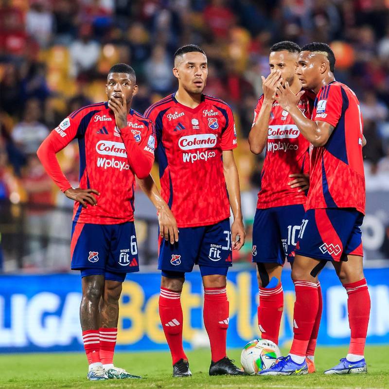 Daniel Londoño anotó el último gol que el Medellín le marcó a Deportes Tolima en el Atanasio Girardot. Fue en el empate 1-1 del encuentro que se disputó el primero de abril del 2023. FOTO Camilo Suárez 