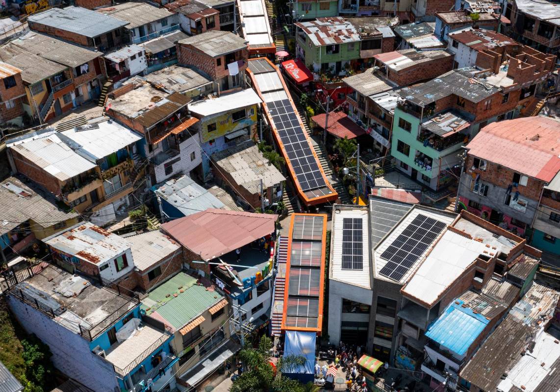  Se estima que se reducirá en unas 19.39 toneladas de emisiones de CO2 al año. Foto: Manuel Saldarriaga Quintero.