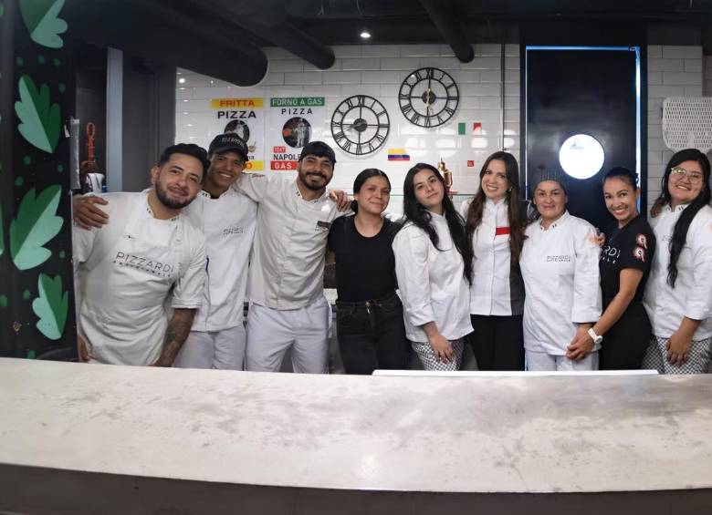 Pizzardi Artigianale, ubicada en Bogotá y fundada en 2023 por Andrea Bornacelli y Alejandro Sardi, ingresó al puesto 17 del listado 50 Top Pizza World. FOTO cortesía