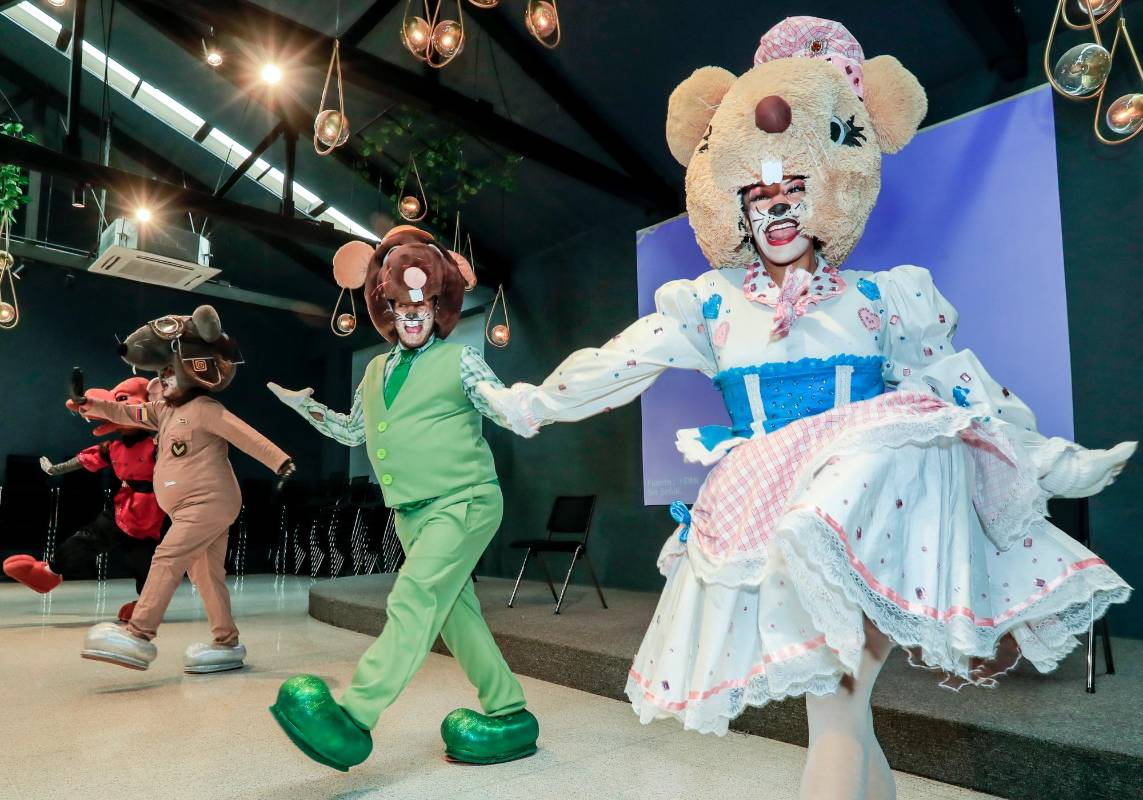 Es una propuestas innovadora en creación de show y espectáculos. FOTO: Jaime Pérez