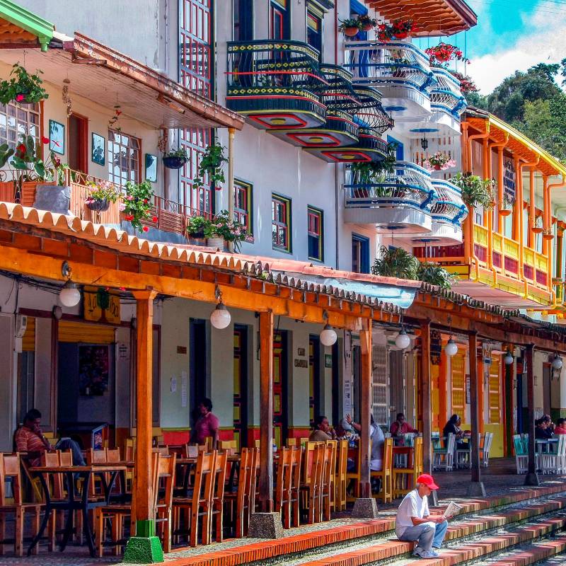 Antioquia, al cierre de 2025, alcanzó los 1.035.635 visitantes. Jericó es uno de los municipios más turísticos FOTO JUAN ANTONIO SÁNCHEZ