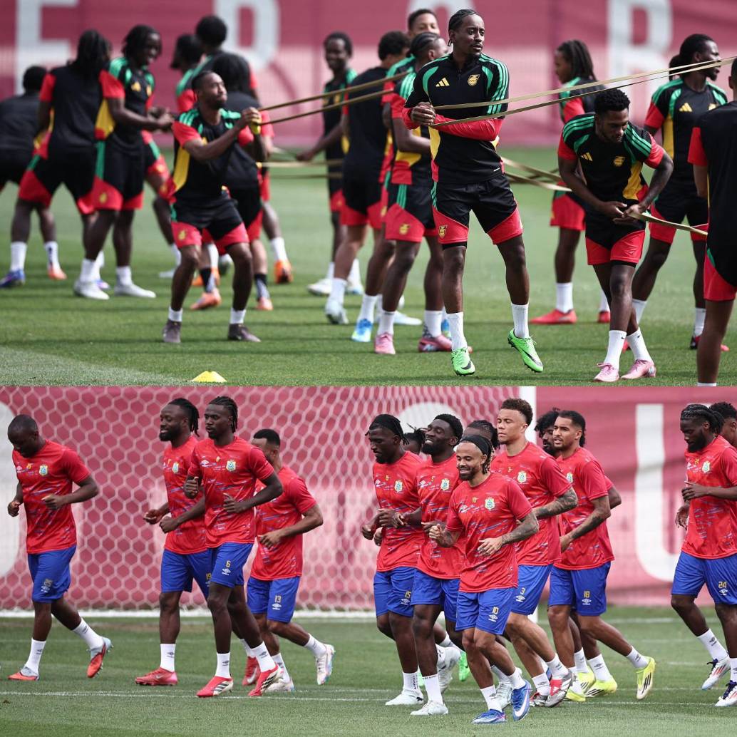 El plantel de RD del Congo tiene un valor de 153,40 millones de euros según <i><b>Transfermarkt, </b></i>y el de Jamaica, 53,83 millones de euros. FOTOS: <b>GETTY</b>