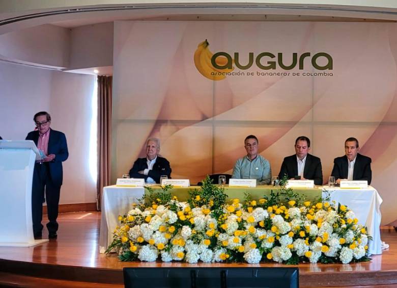 Los productores de banano afiliados a Augura celebra este jueves, 20 de abril, su asamblea anual. FOTO cortesía