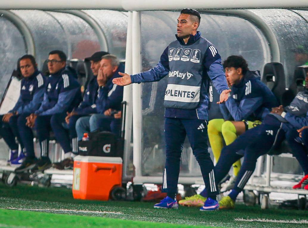 Radamel Falcao García espera que se le abra el arco pronto, a él y a Millonarios. FOTO COLPRENSA