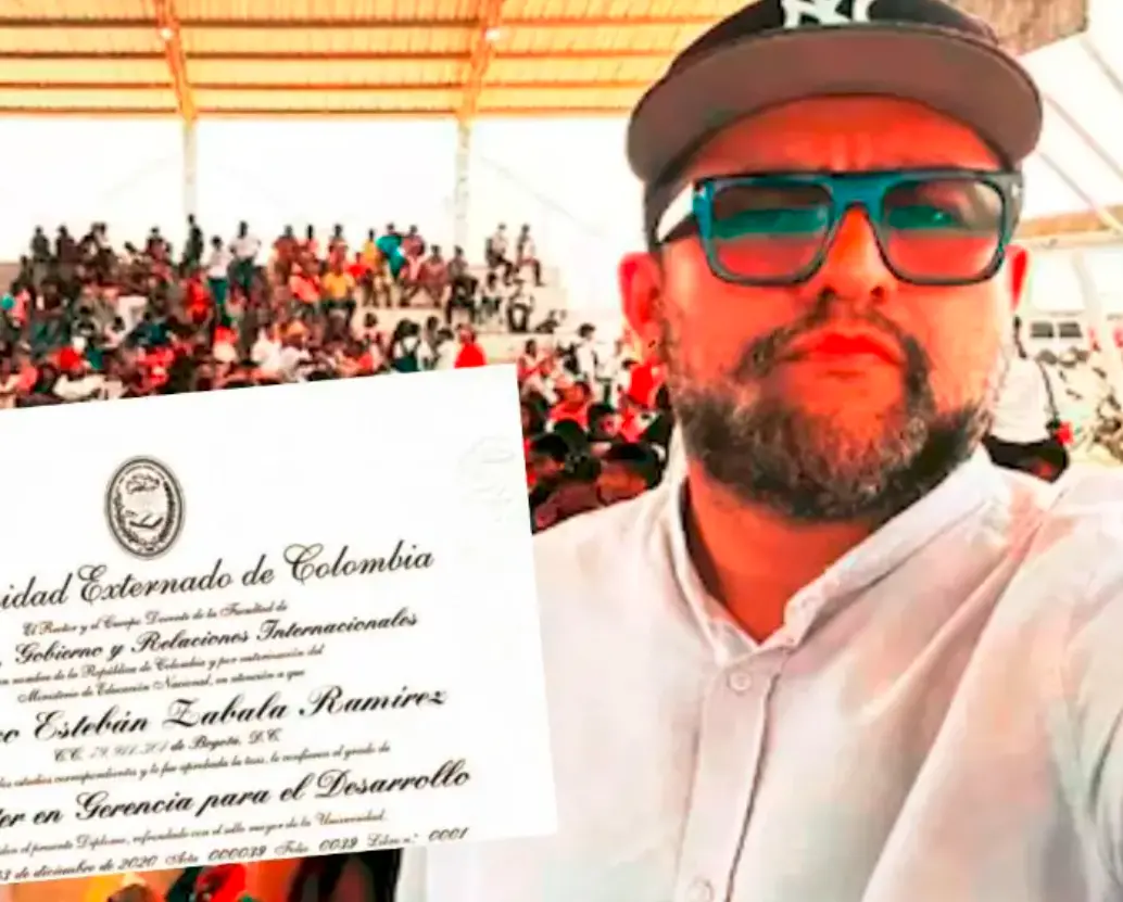 Clímaco Esteban Zabala Ramírez fue viceministro de la Creatividad y la Economía<b> </b>del Ministerio de Cultura hasta junio de 2023. FOTOS: Cortesía 