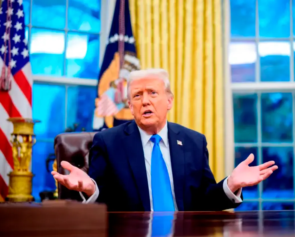 Con esta estrategia, el presidente de Estados Unidos, Donald Trump, busca consolidar la supremacía de su país. FOTO: Getty