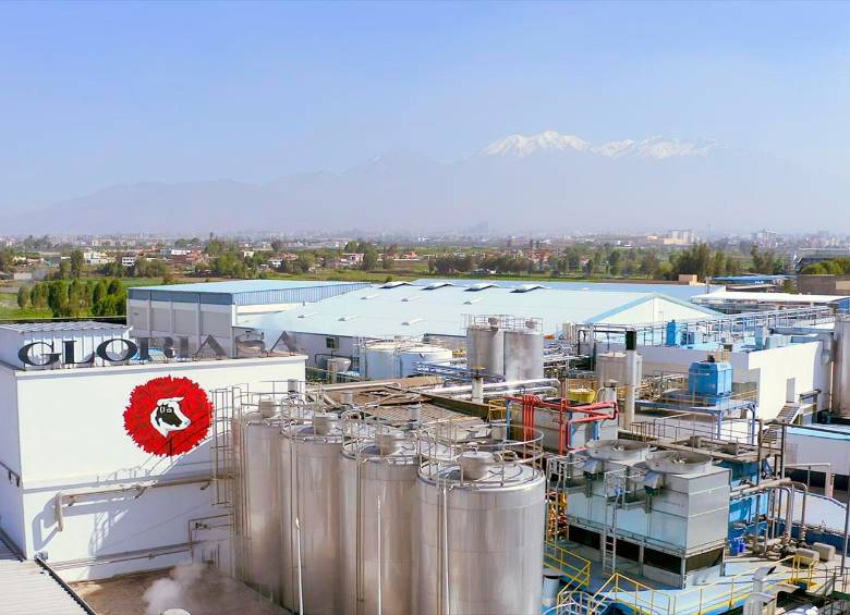 Planta de producción de lácteos en Cogua, Cundinamarca, donde el Grupo Gloria apagó sus equipos y calderas tras anunciar el cierre definitivo de la operación. FOTO GRUPO GLORIA