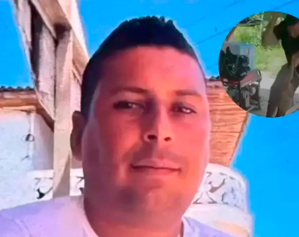 Este es el hombre que aparece en un video atacando brutalmente a un perrito. FOTO: Cortesía