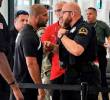 Esta es la imagen del oficial de Dallas que protagonizó un altercado en el hotel en Dallas donde estaba concentrada la selección de Egipto. FOTO PANTALLAZO
