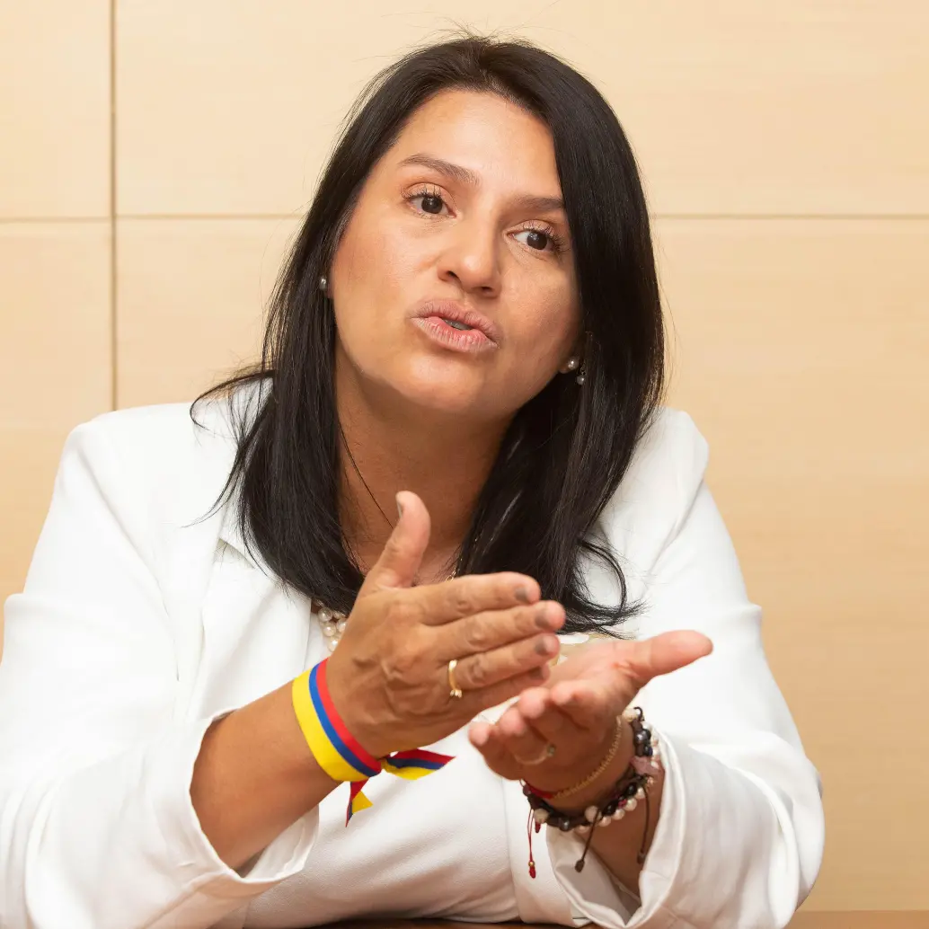 La senadora Paola Holguín renunció a su curul y al Centro Democrático. FOTO: Esneyder Gutiérrez Cardona