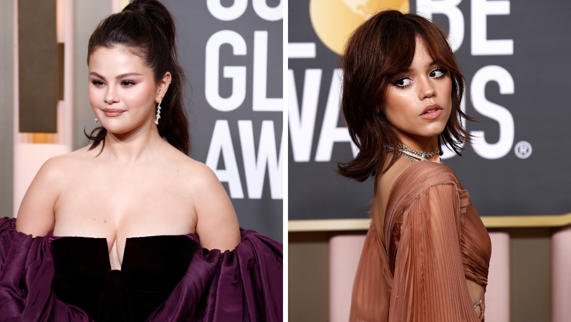 Selena Gómez y Jenna Ortega, dos caras juveniles en la gala. FOTOS EFE