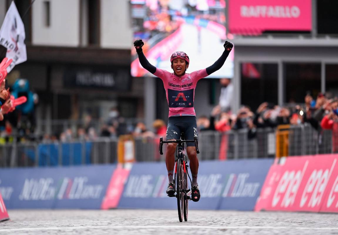 Egan logró ganar su segunda gran vuelta tras ganar el Tour de Francia en 2019. Foto: Getty