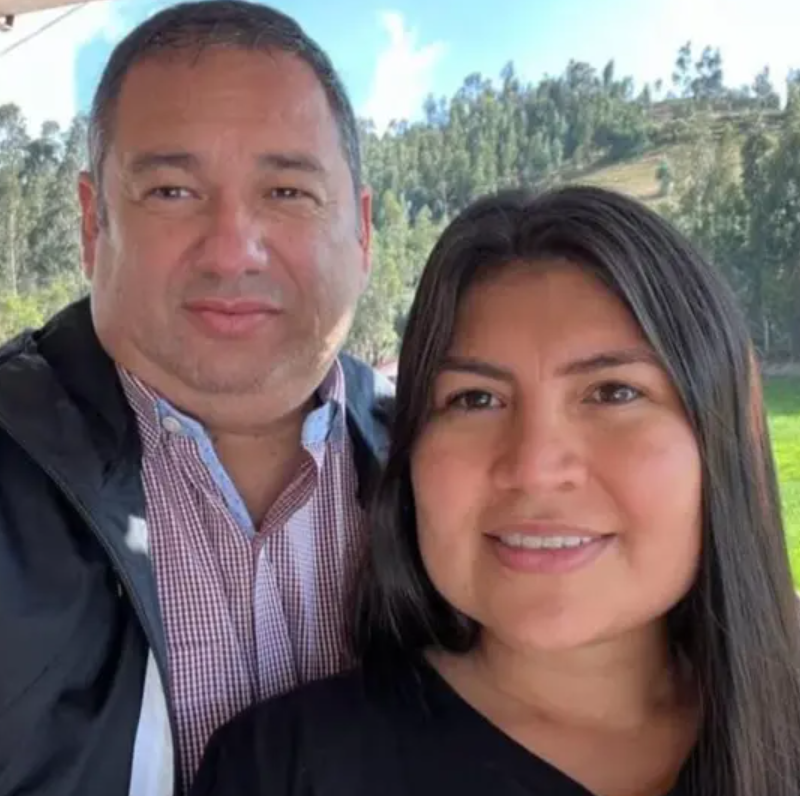 Gustavo González y Karen Manrique, congresista detenida por el caso de corrupción de la UNGRD. Foto: cortesía