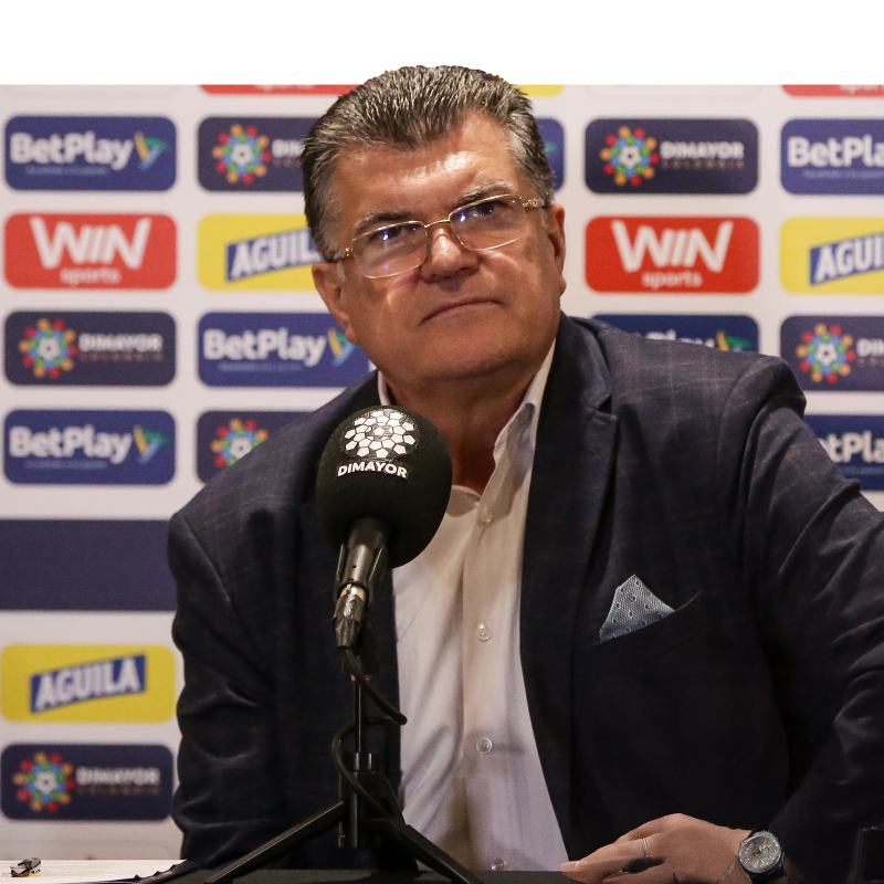 Carlos Mario Zuluaga encabezará la idea de reducir los equipos de la primera división del fútbol colombiano. Foto: Colprensa