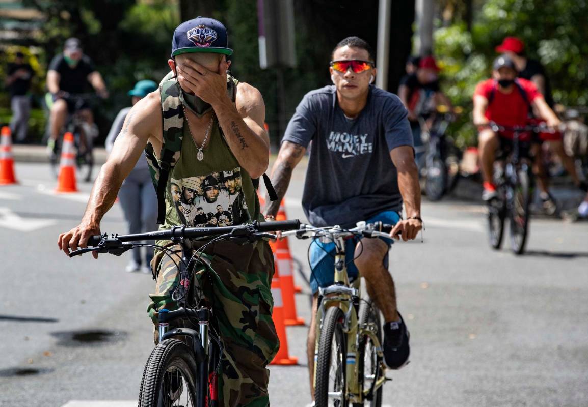 Evitar maniobras que puedan afectar la integridad física como saltos piques entre otros. Foto: Manuel Saldarriaga
