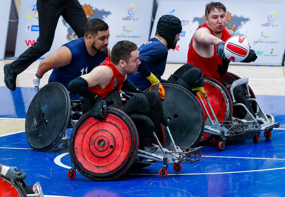 Este fue el primer gran evento paralímpico en el país del presente año. Foto Manuel Saldarriaga