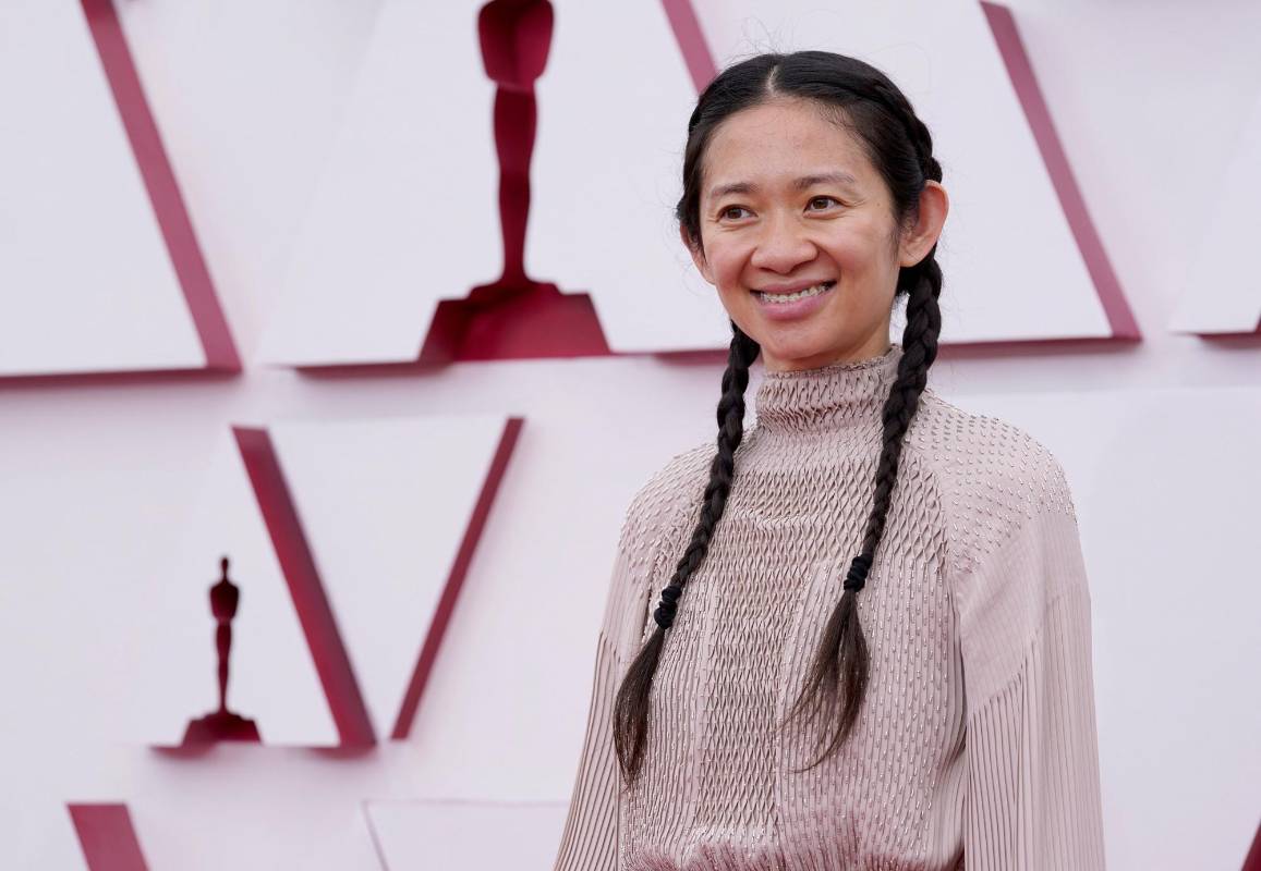 La directora de Nomadland, Chloe Zhao. FOTO EFE