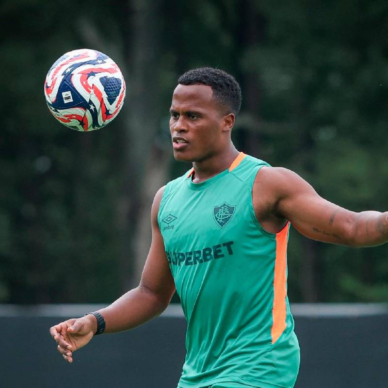 Jhon Arias, una de las figuras del Fluminense de Brasil. FOTO X-FLUMINENSE