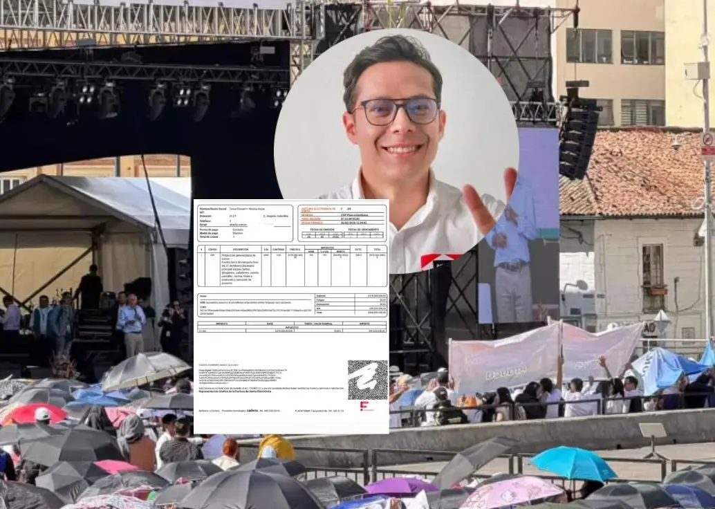 Cierre de campaña en Bogotá del Pacto Histórico. Fotos: redes sociales