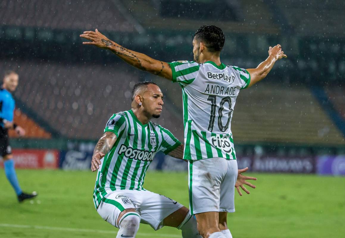 Los goles fueron anotados por Andrés Andrade, en dos ocasiones, y Jarlan Barrera. FOTO JUAN ANTONIO SÁNCHEZ OCAMPO 