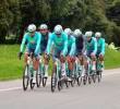 Este es el Team Medellín-EPM, que defiende el título con Diego Camargo. Recientemente ganó la Vuelta a Colombia. FOTO Cortesía Diego Giraldo Team Medellín-EPM