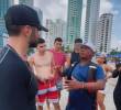 Jaime Hernández Amin, director de Distriseguridad, enfrentó una situación a abuso a turistas en Cartagena. Imagen, captura de video de redes sociales, Jaimehernandezamin.