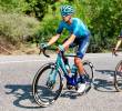 Harold Tejada, de 28 años, cumple su mejor presentación en su tercera Vuelta a España. En 2022 fue 65° y en 2024, 40°. FOTO X-ASTANA
