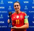 La jugadora española Alexia Putellas, ganadora de dos Balones de Oro (2021 y 2022), fue la figura de su país en el triunfo ante Portugal en la Eurocopa femenina. FOTO TOMADA X