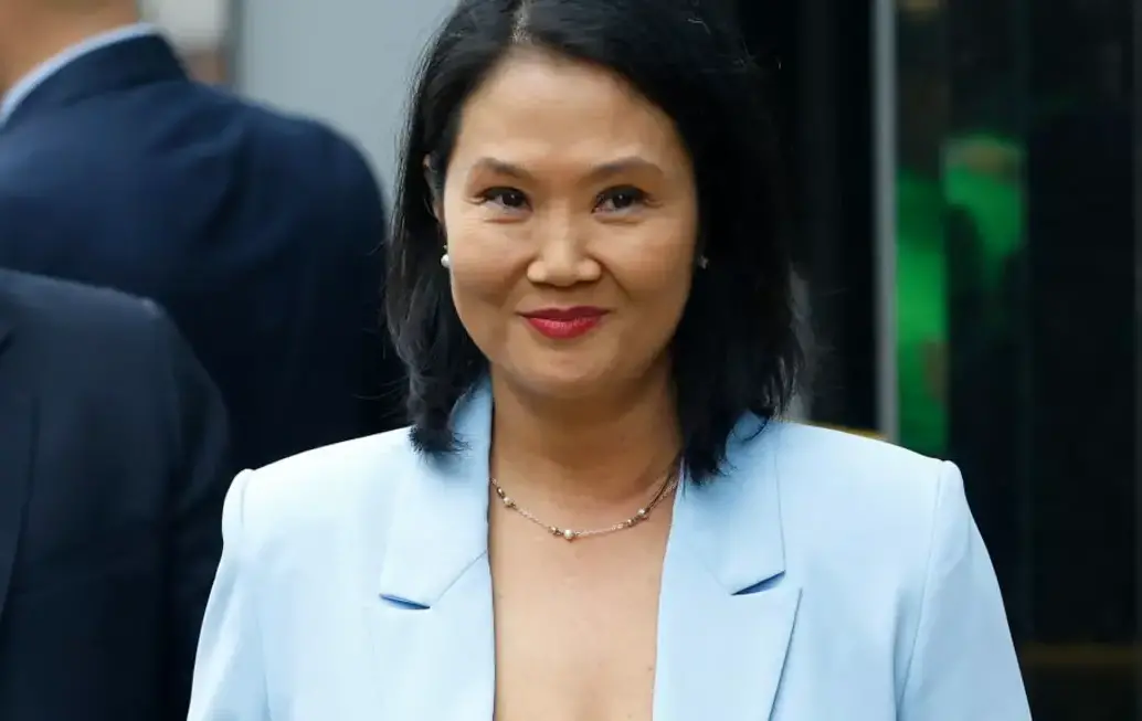 Keiko Fujimori obtuvo el 50,12 % de los votos y se convertiría en la primera mujer elegida por voto popular para presidir Perú. FOTO: GETTY