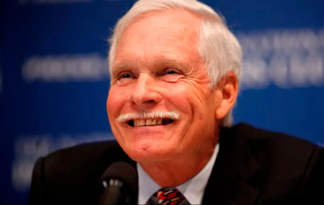 Ted Turner vendió sus cadenas a Time Warner y posteriormente abandonó el negocio, según confirmó CNN. Tenía 87 años y siempre sintió orgullo por lo que logró con CNN. FOTO Getty