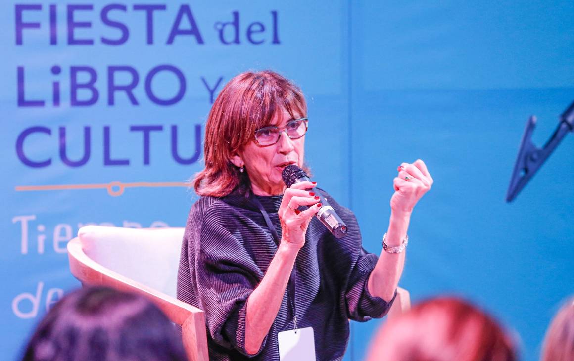 Pilar del Río es la presidenta de la Fundación Saramago. Foto: Esneyder Gutiérrez