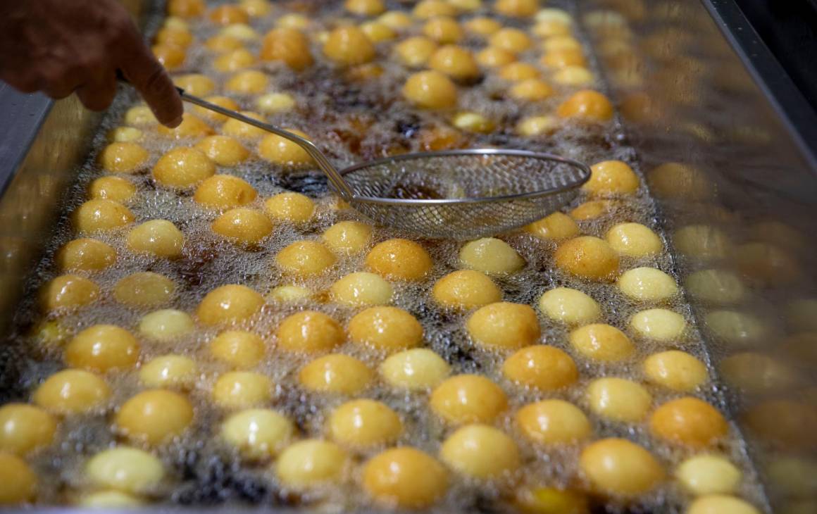 Los buñuelos también hacen parte del menú de las elecciones. Foto: archivo