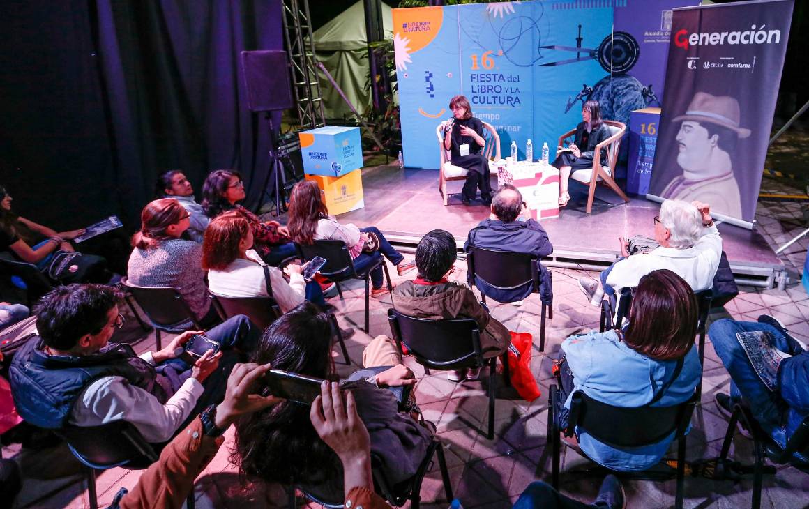 El Café Generación en la Fiesta del Libro fue el 16 de septiembre. Foto: Esneyder Gutiérrez