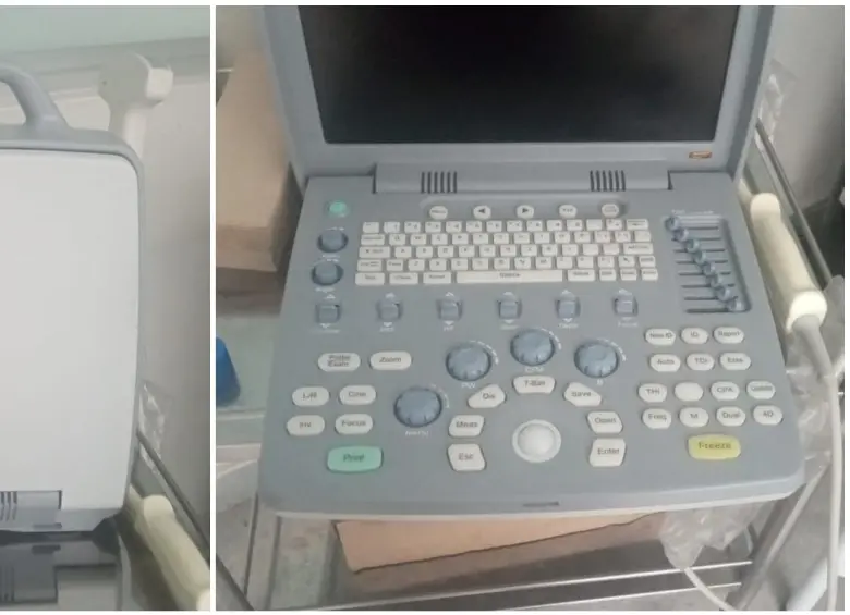 Este fue el equipo hurtado en el Hospital de La Estrella. FOTO: Cortesía.