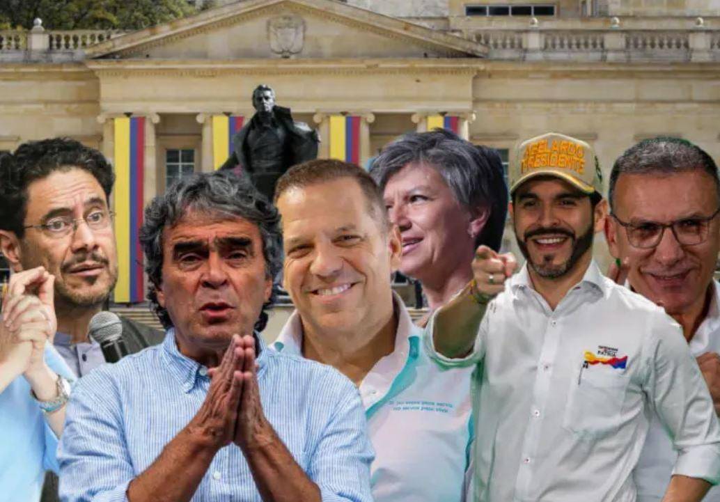 Candidatos que llegan a primera vuelta presidencial el próximo 31 de mayo. Fotos: Colprensa y EL COLOMBIANO.