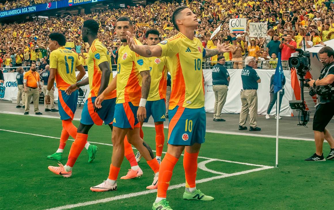 Luis Díaz y Federico Valverde, protagonistas de las selecciones Colombia y Uruguay, respectivamente. Fotos: Getty