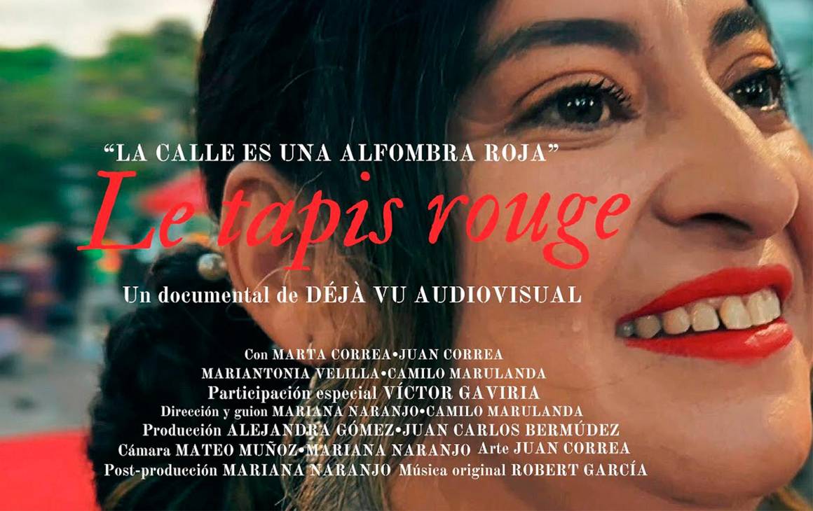 “La calle es una alfombra roja” Le tapis rouge, cortometraje ganador Smartfilms Medellín 2024