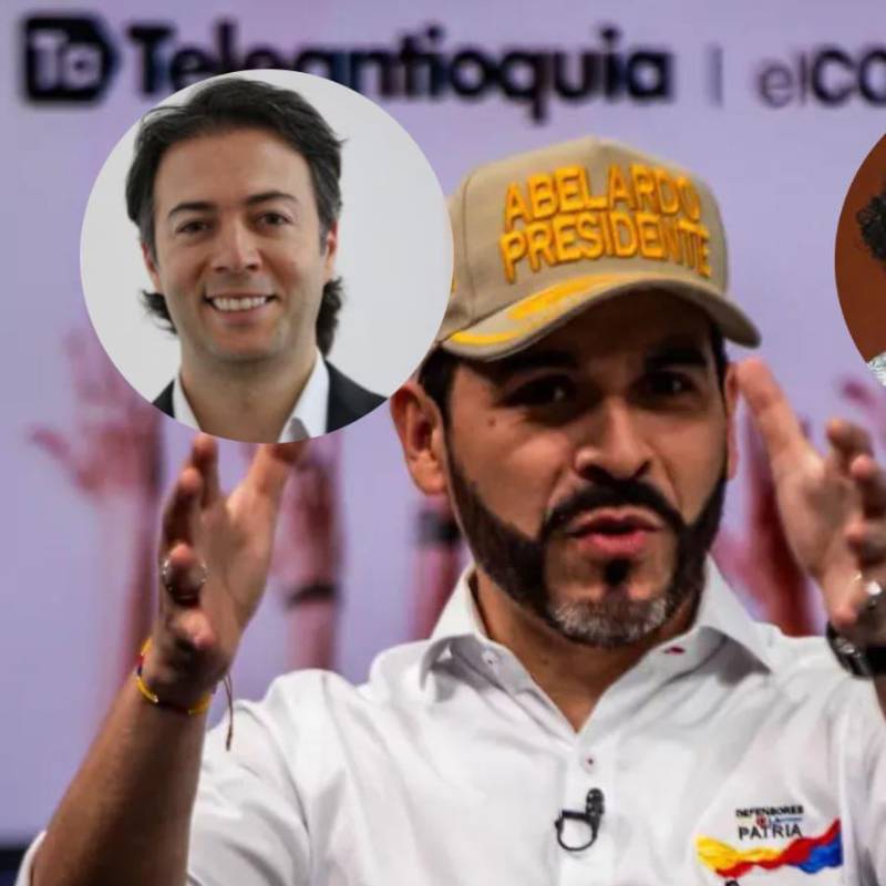 Abelardo De la Espriella ha acusado a Isabel Zuleta, Daniel Quintero y otras 27 personas de estar supuestamente comprando votos para la campaña de Iván Cepeda. Foto: El Colombiano y redes