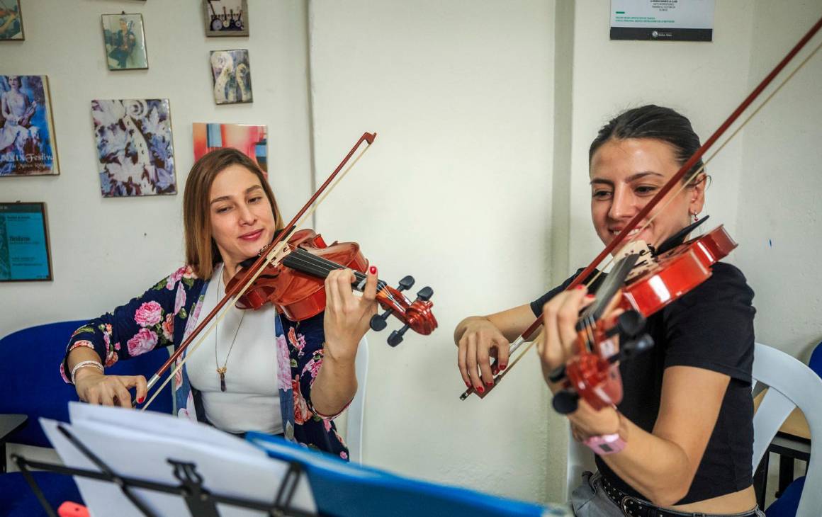 Estudio del artista: Escuela de Tango de Medellín