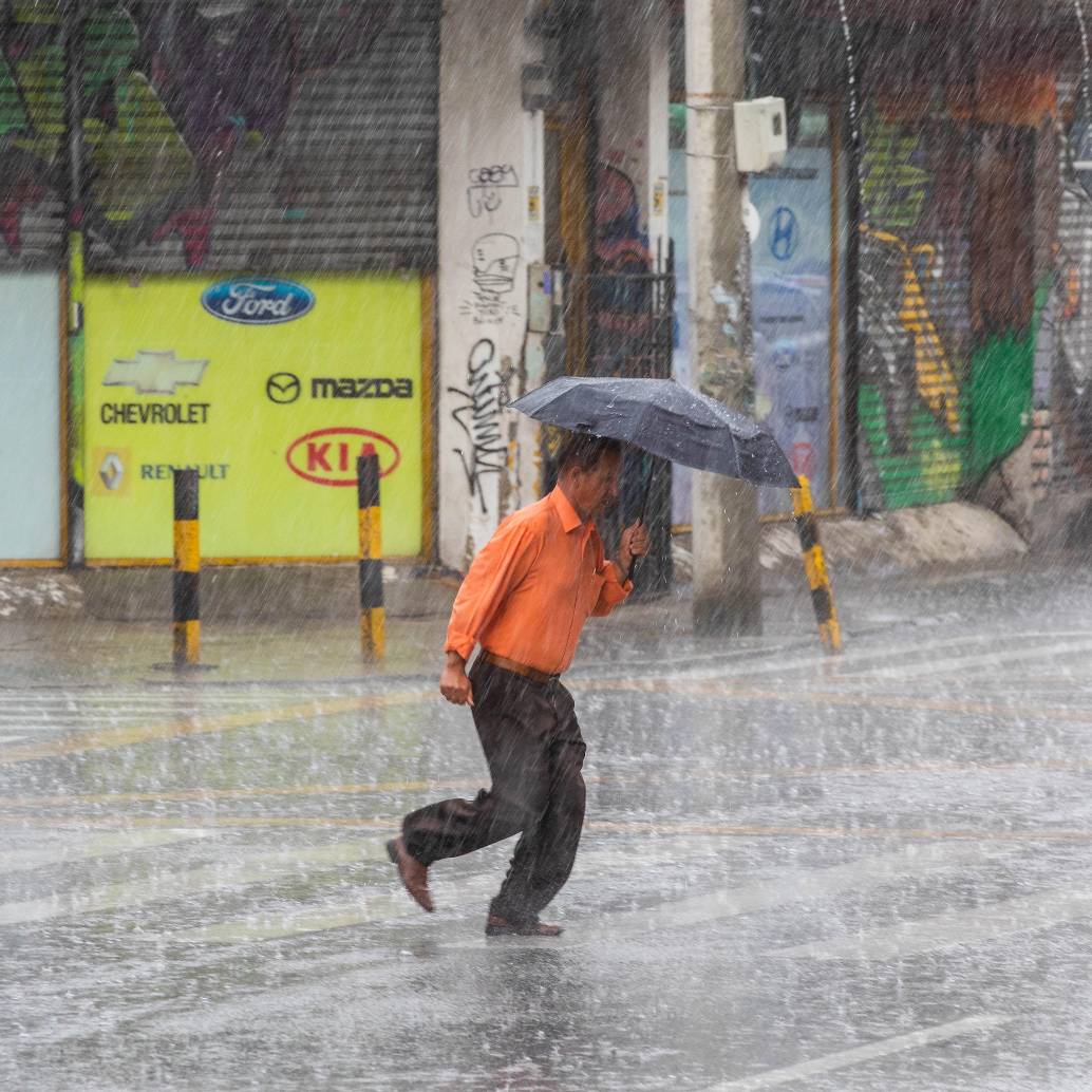 Las lluvias causaron estragos en varios puntos de Medellín. Imagen de referencia. FOTO: EL COLOMBIANO