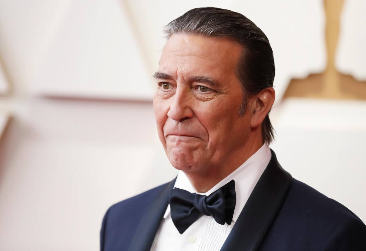 Muy elegante el nominado Ciaran Hinds. FOTO Efe