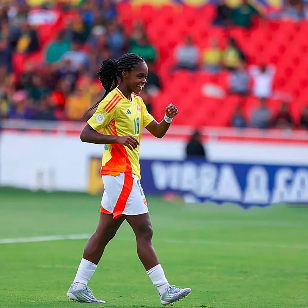 Linda Caicedo se jugó tremenda final, lástima que no la pudo cerrar con el título, pero estuvo a la altura. FOTO GETTY